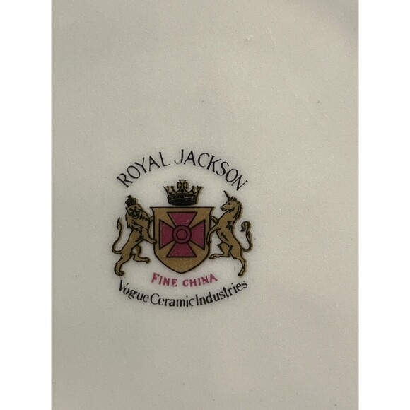 Royal Jackson Ramblin’ Rose Berry Custard Fruit Bowl Fine Bone China 9pc - Picture 9 of 10